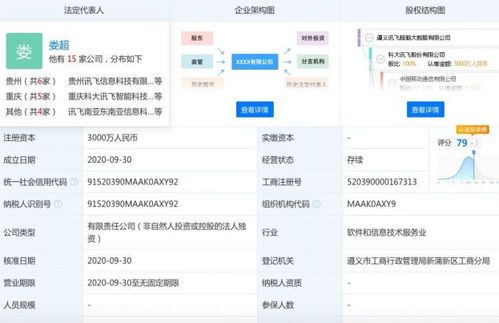 科大訊飛布局西南數(shù)據(jù)產(chǎn)業(yè)，新設(shè)遵義大數(shù)據(jù)公司注冊(cè)資本達(dá)3000萬(wàn)
